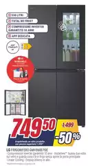 LG - Frigorifero GMV806PDE