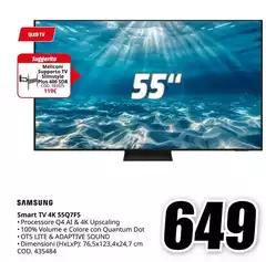 Samsung - Smart TV 4K 55Q7F5
