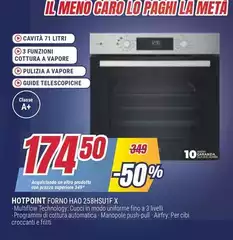 Hotpoint - Forno 258hs11f X