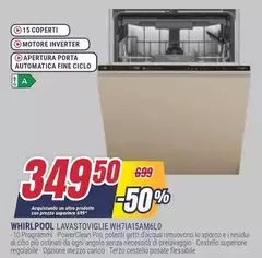 Whirlpool - Lavastoviglie WH7A15AMGLO