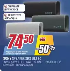 Sony - Speaker SRS UlT30