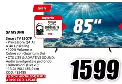 Samsung - Smart TV 85Q7F
