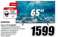 Samsung - Smart TV 4K 65S85F