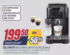 De Longhi - Macchina Caffè ECAM 220.60.B