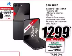 Samsung - Galaxy Z Flip7 512 Gb