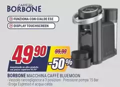 Caffe borbone - Macchina Caffè Bluemoon