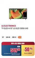 LG - Tv Oled Ai 55" Oled55b56 Uhd