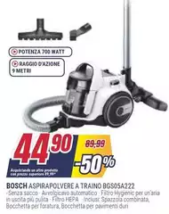 Bosch - Aspirapolvere A Traino Bg05a222