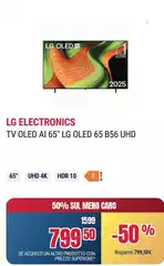 LG - Tv Oled Ai 65" Oled 65 B56 Uhd