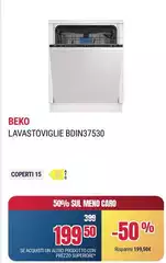 Beko - Lavastoviglie BDIN37530