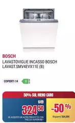Bosch - Lavastoviglie Incasso Lavast.SMV4EVX11E