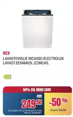 Electrolux - Lavastoviglie Incasso  Lavast.Ees48405l (c)incas