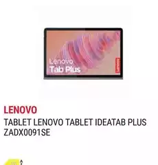 Lenovo - Tablet Ideatab Plus ZADX0091SE