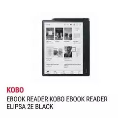 Kobo -  Ebook reader  ebook reader elipsa 2e Black