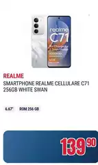 Realme - Smartphone  Cellulare C71 256gb White Swan
