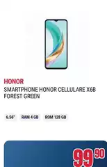 Honor - Smartphone Cellulare X6b Forest Green