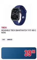 Trevi -  Wearable  Smartwatch T-Fit 400 C Nero