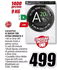Hoover - Lavatrice H-Wash 700