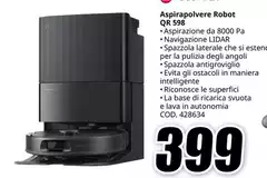 Evita - Aspirapolvere Robot QR 558