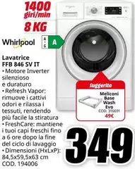Whirlpool - FFB 8KG SVI