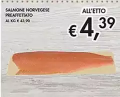 Salmone Norvegese Preaffettato