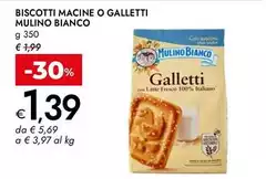 Mulino Bianco - Biscotti Macine O Galletti