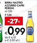 Peroni - Birra Nastro Azzurro Capri