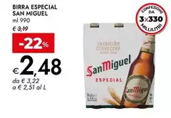 San miguel - Birra Especial