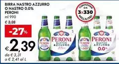 Peroni - Birra Nastro Azzurro O Nastro 0.0%