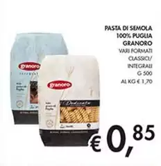 Granoro - Pasta Di Semola 100% Puglia