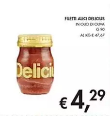 Delicius - Filetti Alici
