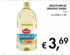 Sagra - Olio Di Semi Di Girasole