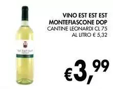 Leonardi - Vino Est Est Montefiascone DOP