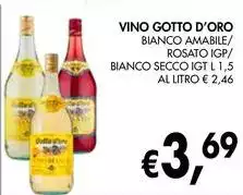 Gotto d'oro - Vino