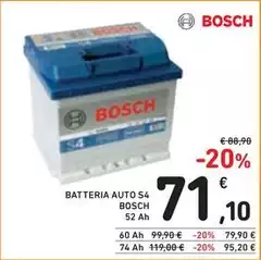 Bosch - Batteria Auto S4