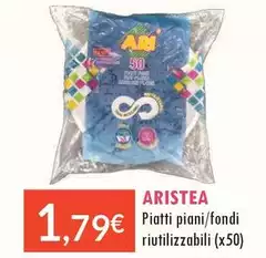 Aristea - Piatti Piani/Fondi Riutilizzabili