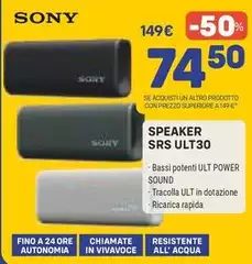 Sony - Speaker SRS ULT30