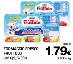 Nestlè - Formaggio Fresco Fruttolo