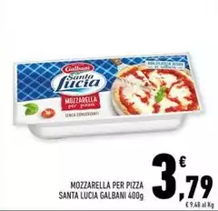Galbani - Mozzarella Per Pizza Santa Lucia