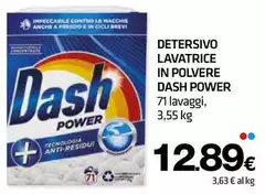 Dash - Detersivo Lavatrice In Polvere Power