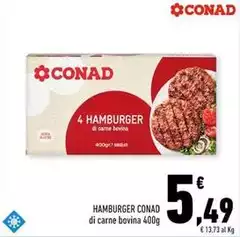 Conad - Hamburger