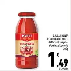 Mutti - Salsa Pronta Di Pomodoro