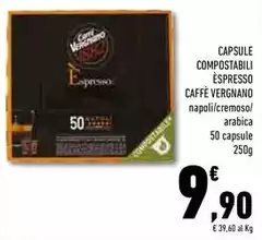 Caffè vergnano - Capsule Compostabili Espresso