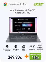 Acer - Chromebook Plus 515 CB515-2H-34ZU