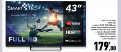 Smart Tech - Tv 43" Full Hd Smart