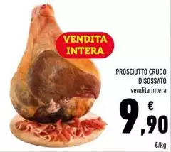 Prosciutto Crudo Disossato