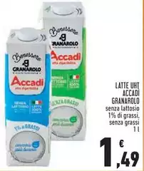 Granarolo - Latte UHT Accadi