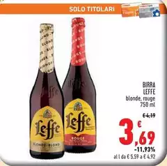 Leffe - Birra