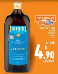 De Cecco - Olio Extra Vergine Di Oliva
