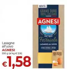 Agnesi - Lasagne All'Uovo